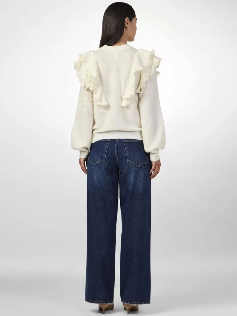Knitwear>Yas ALUMA KNITTED PULLOVER Birch