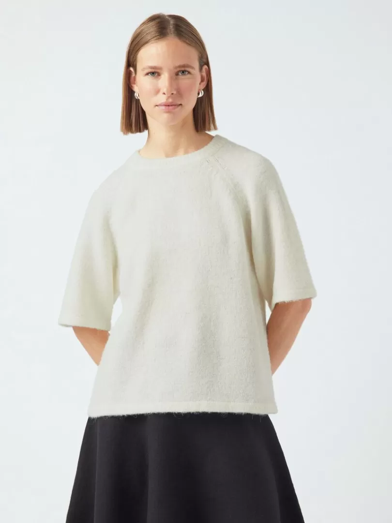 Knitwear>Yas ANNE KNITTED TOP StarWhite