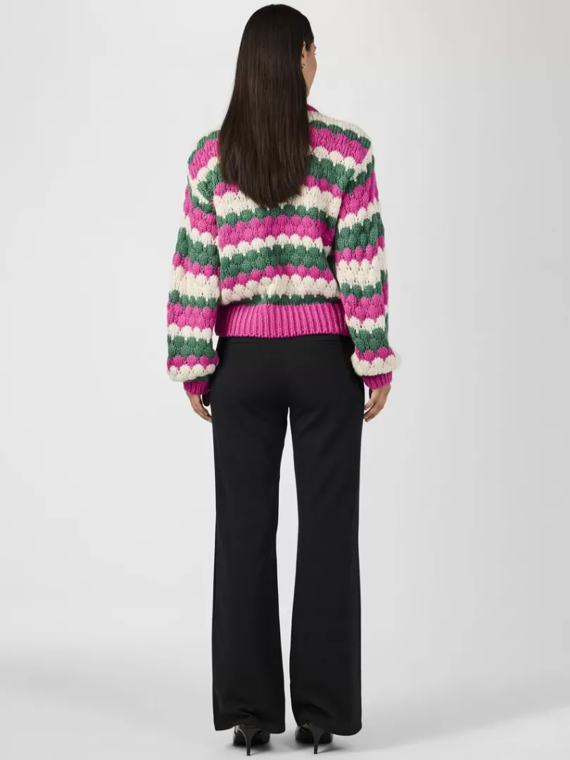 Knitwear>Yas BUBBA JUMPER FuchsiaFedora