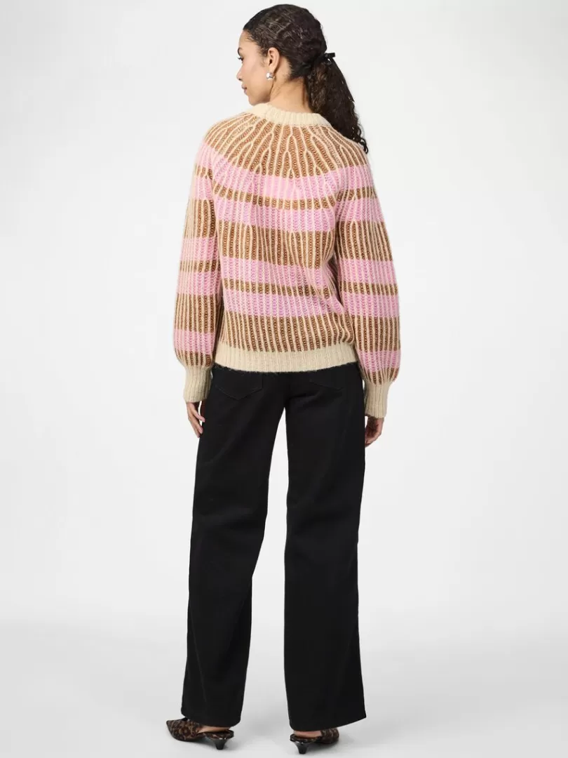 Knitwear>Yas CHRISNA KNITTED PULLOVER Meerkat