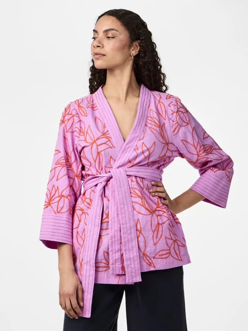 Outerwear>Yas CONEA KIMONO Violet