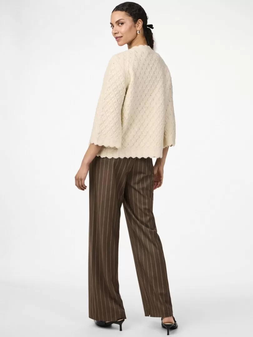 Knitwear>Yas EGSA KNITTED CARDIGAN Birch