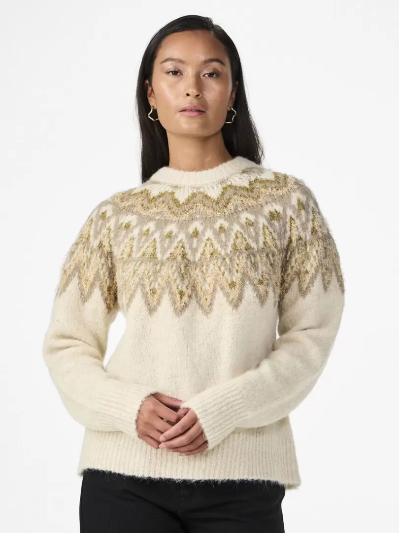 Knitwear>Yas ELA JUMPER OatMilk