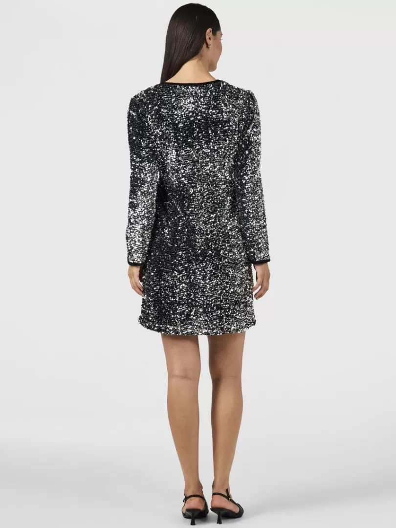 Dresses>Yas ELLE WRAP DRESS Silver