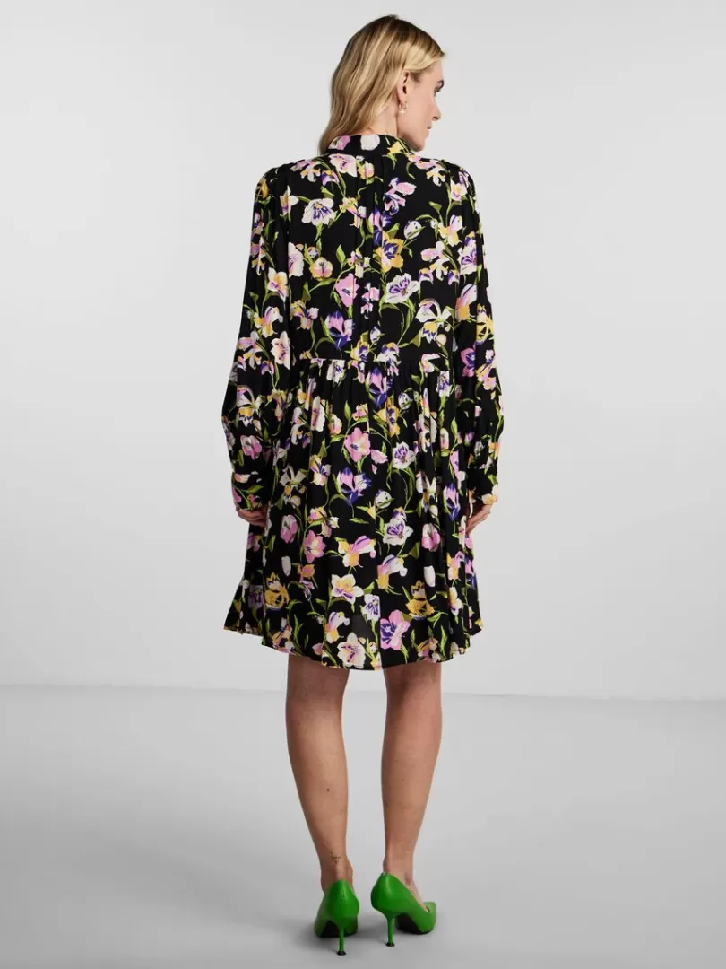 Dresses>Yas EMMY SHIRT DRESS Black