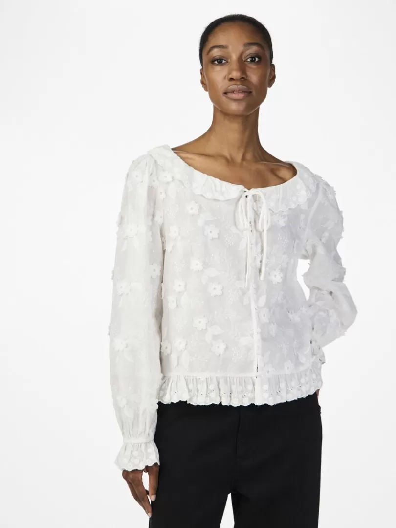 Shirts>Yas FLORELLA SHIRT StarWhite