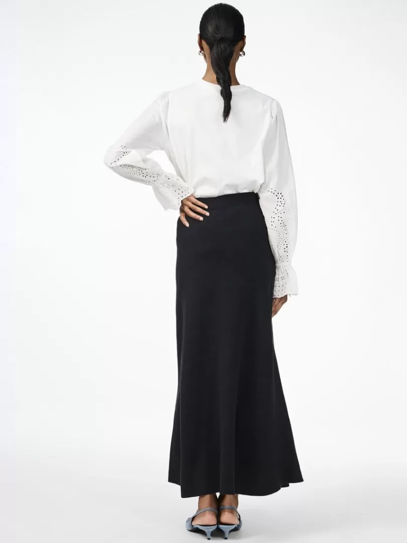 Skirts>Yas FONNY KNITTED SKIRT Black