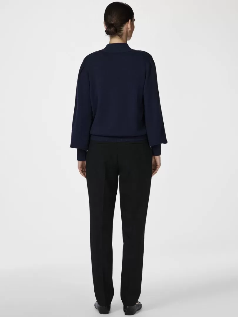 Knitwear>Yas FONNY JUMPER NavyBlazer