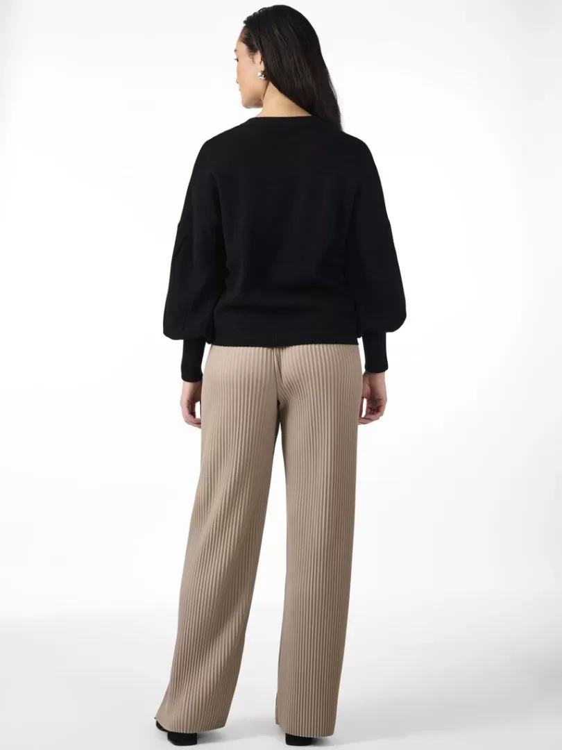 Knitwear>Yas FONNY KNITTED CARDIGAN Black
