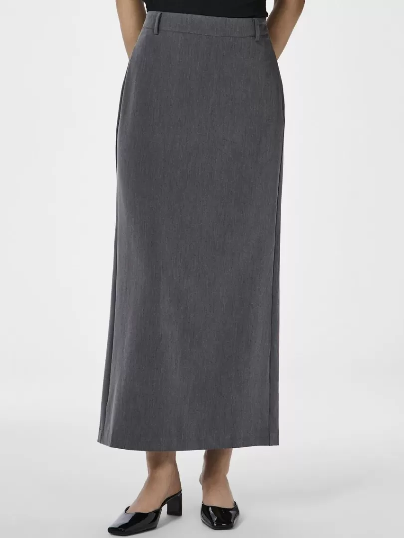 Skirts>Yas FRANSESCA MIDI SKIRT Thunderstorm