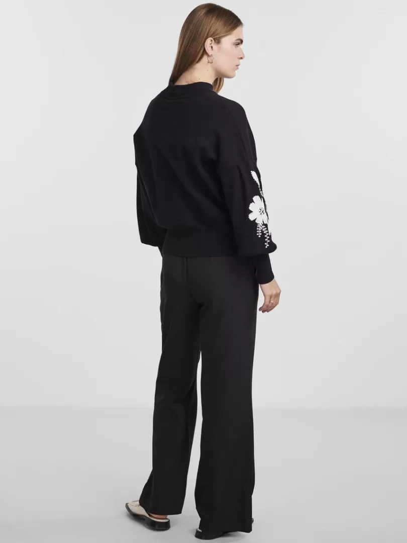 Knitwear>Yas FRIGGA KNITTED PULLOVER Black
