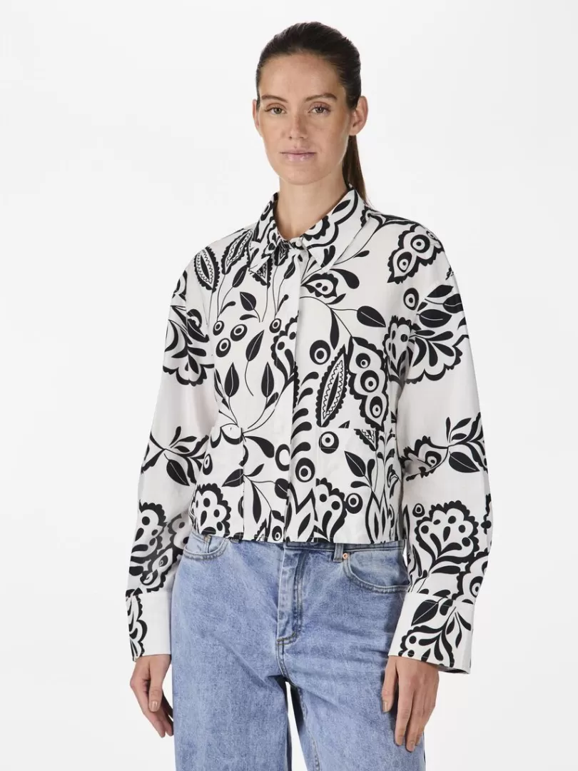Shirts>Yas GARDEN SHIRT StarWhite