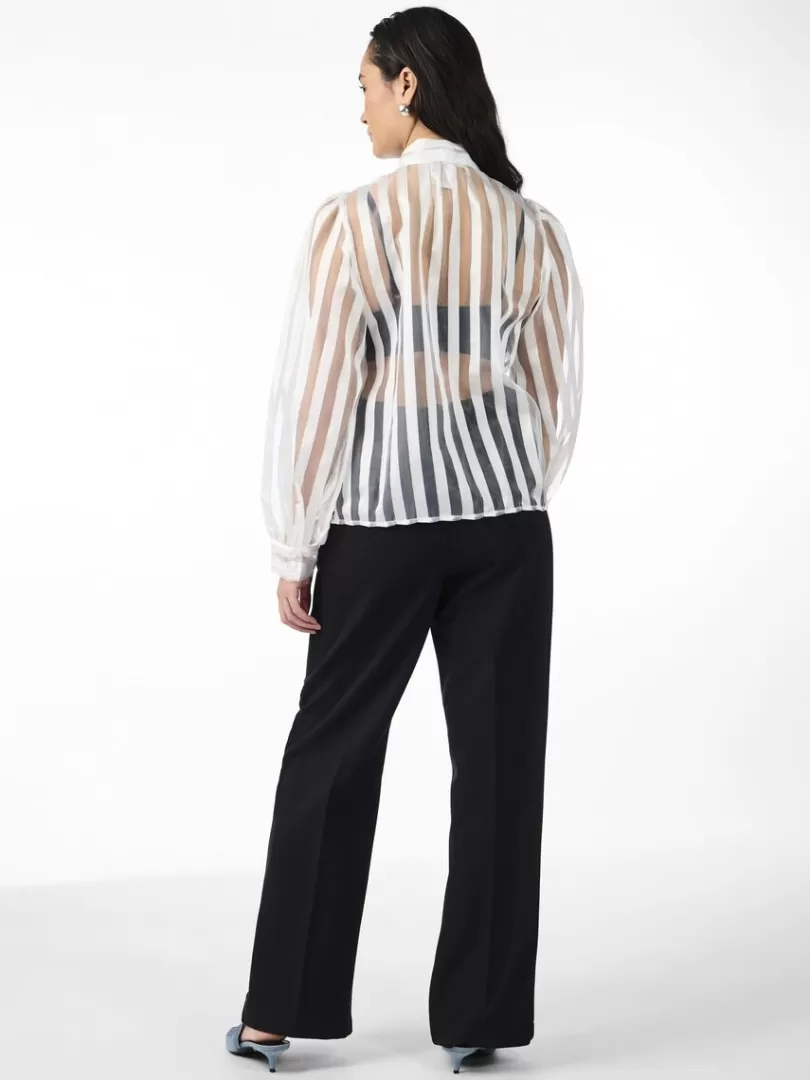 Shirts>Yas JOSE LONG SLEEVED SHIRT StarWhite