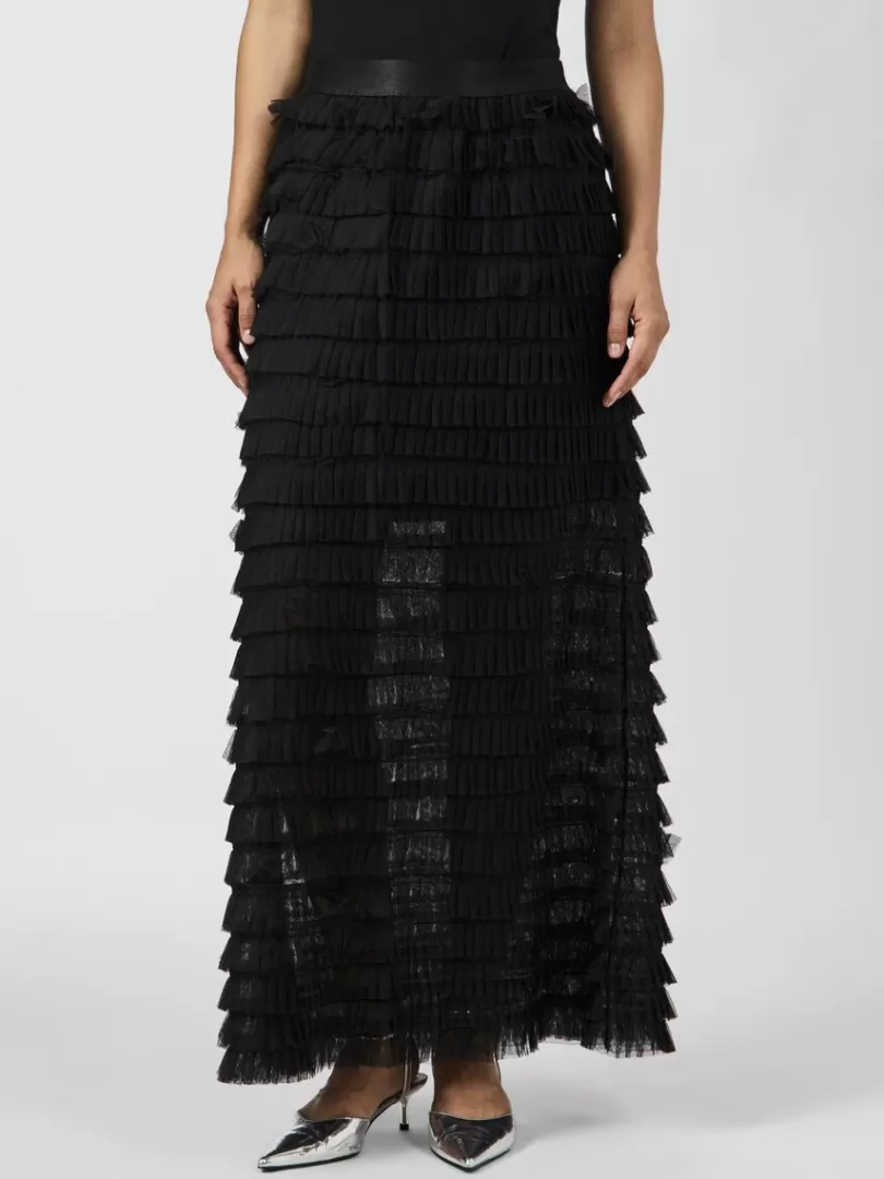 Skirts>Yas KIRA MAXI SKIRT Black