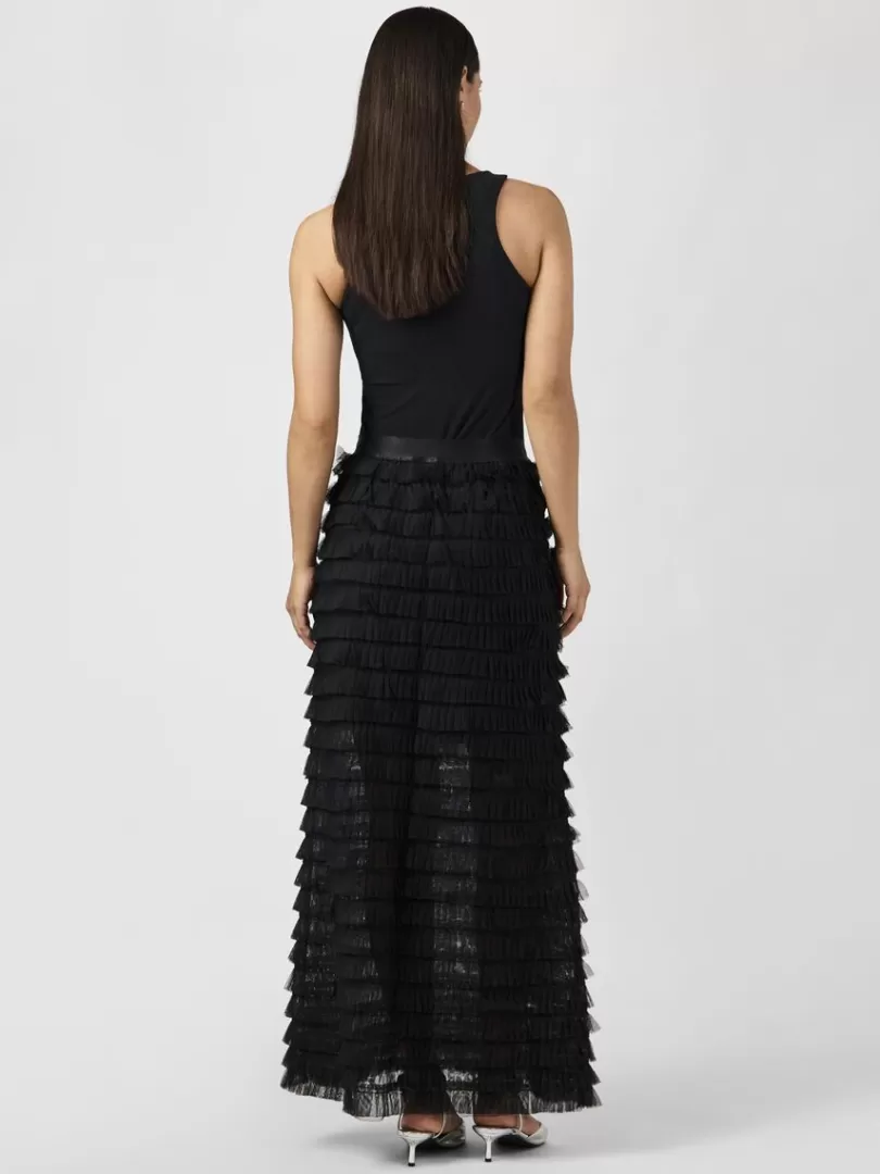 Skirts>Yas KIRA MAXI SKIRT Black