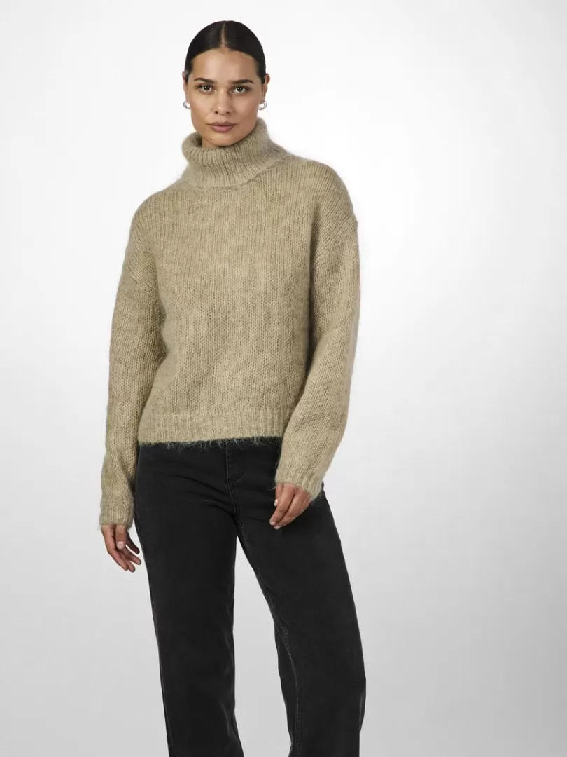 Knitwear>Yas LAMBI KNITTED PULLOVER AbbeyStone