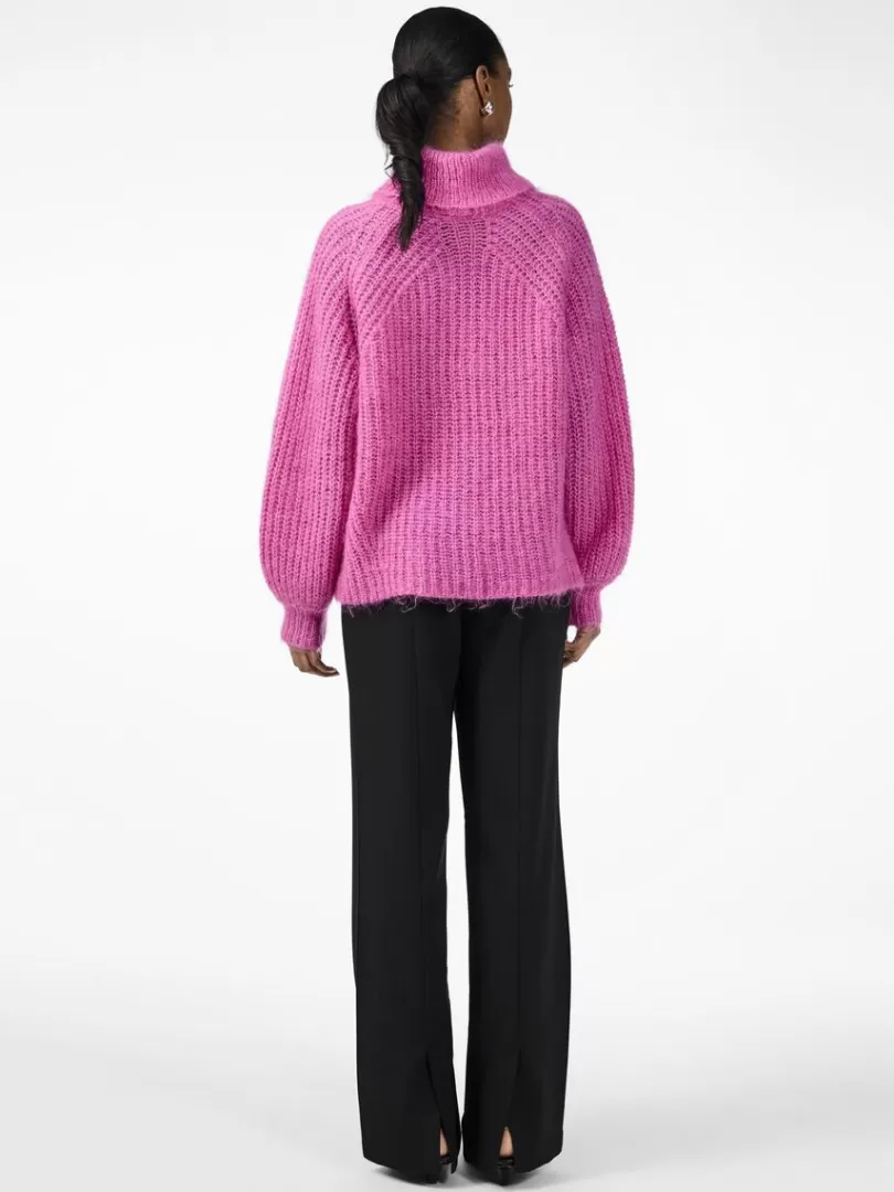 Knitwear>Yas LAMBI KNITTED PULLOVER FuchsiaFedora