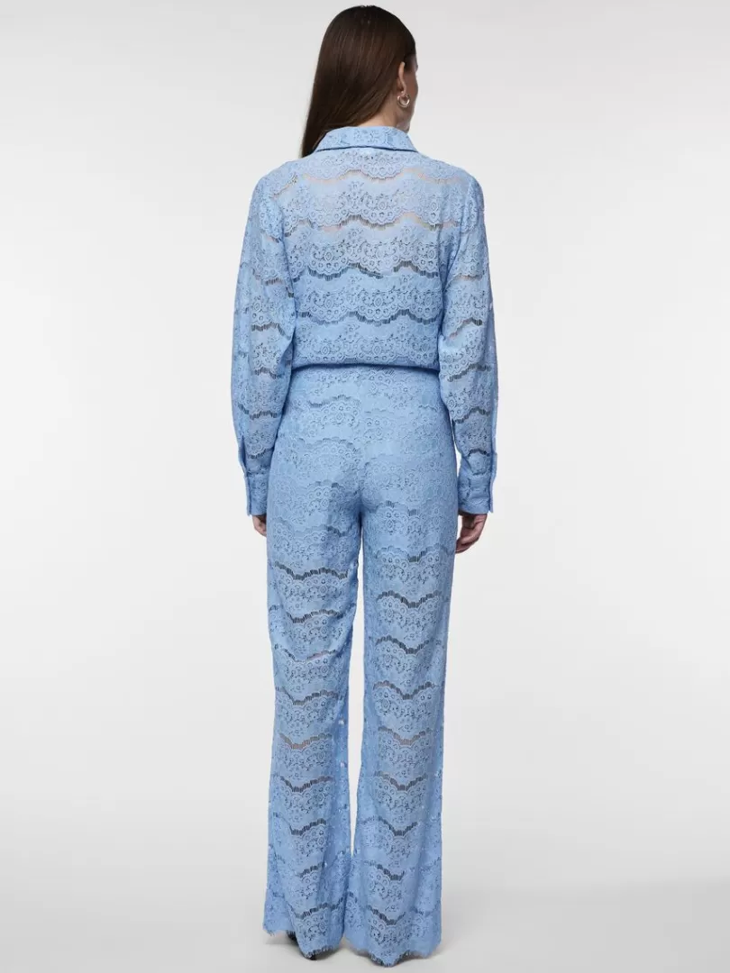 Trousers>Yas LARISSO TROUSERS AlaskanBlue