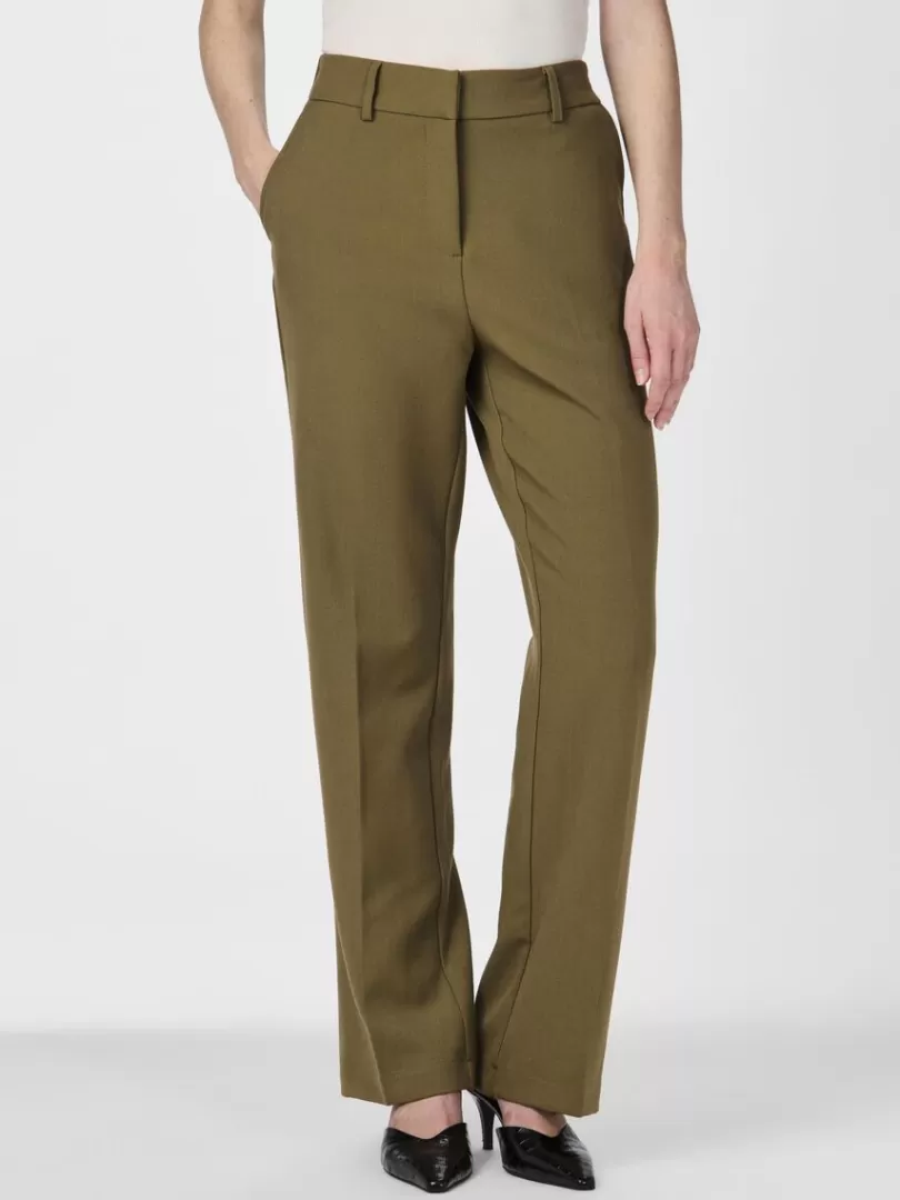 Trousers>Yas LIKKA TROUSERS Capers