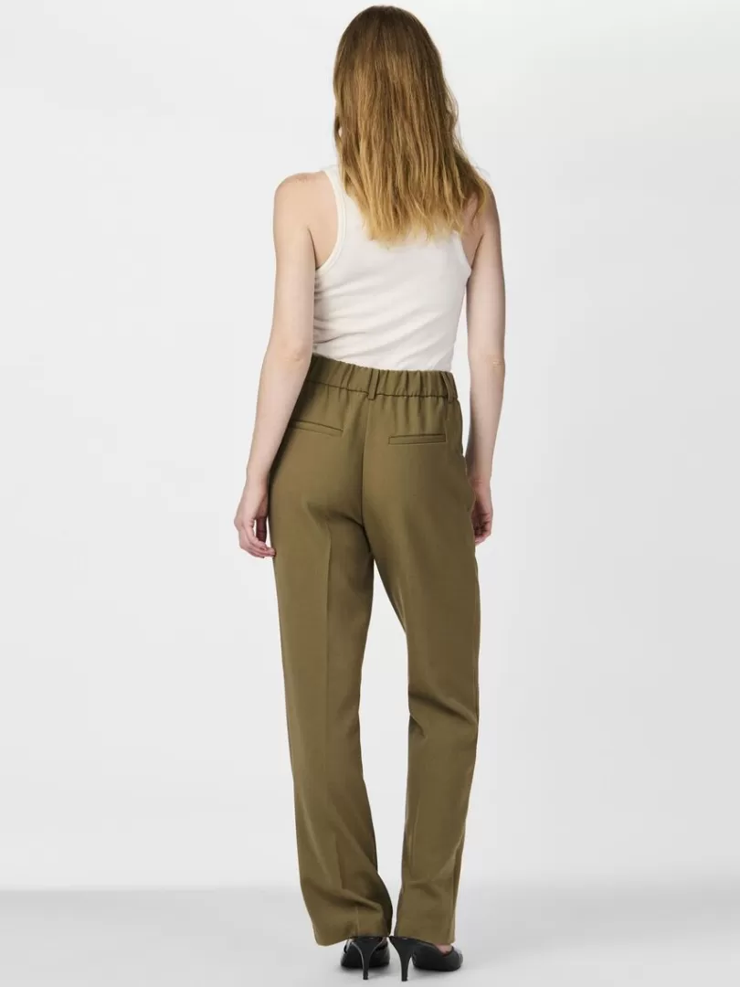 Trousers>Yas LIKKA TROUSERS Capers