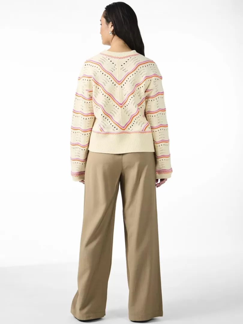 Knitwear>Yas LIMERA KNITTED PULLOVER Birch