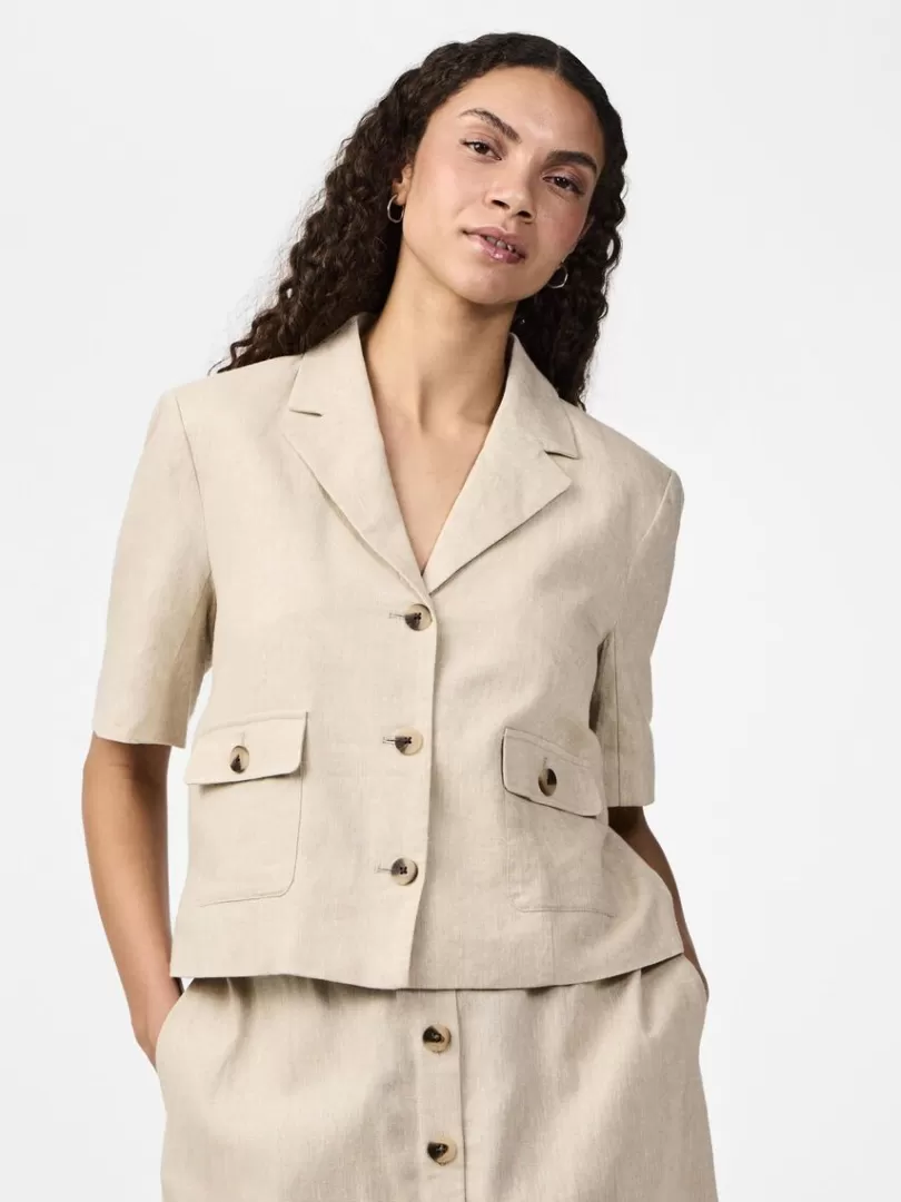 Blazers>Yas LINEA BLAZER WhitePepper