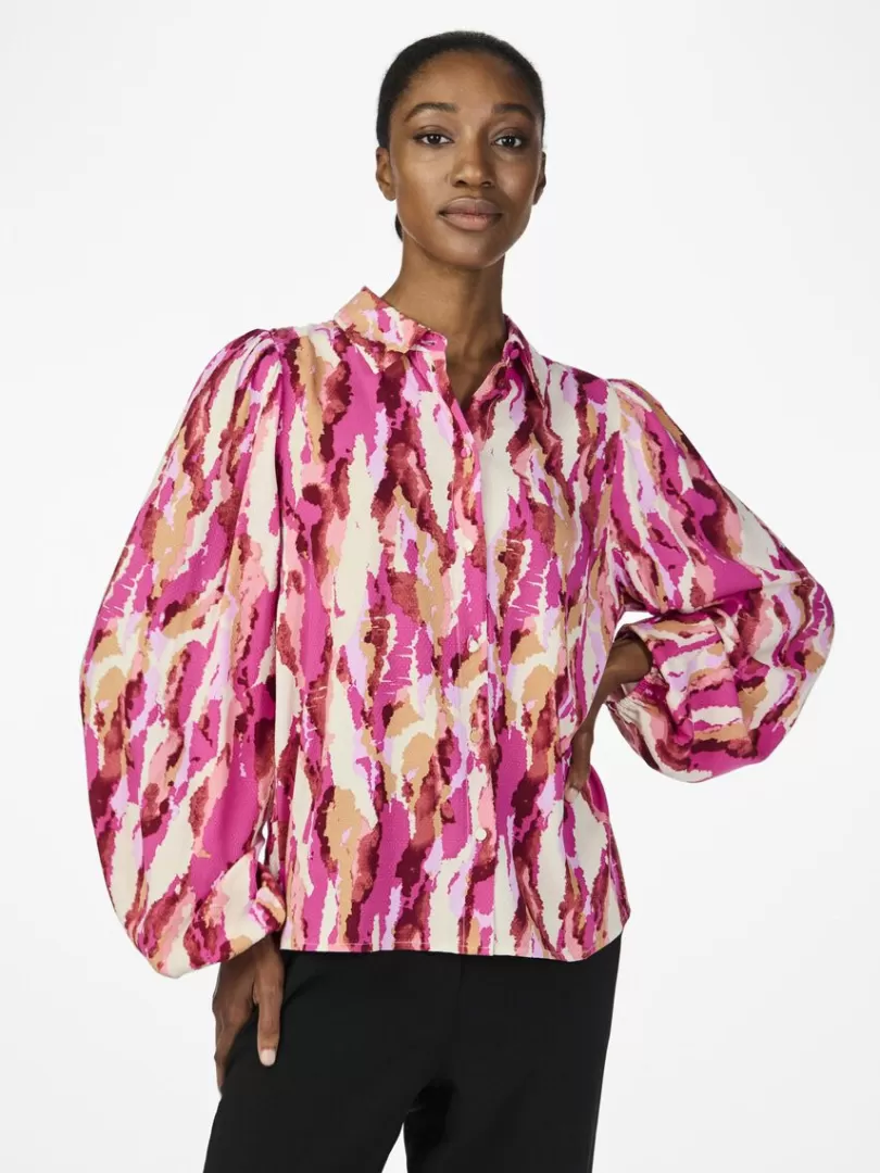 Shirts>Yas MARA SHIRT MineralRed