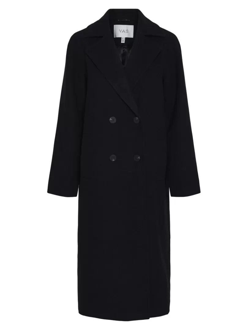 Outerwear>Yas MARGOT COAT Black