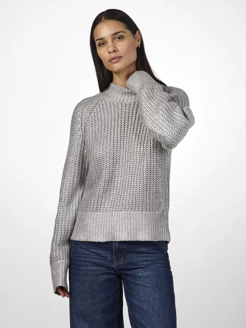 Knitwear>Yas MARISSI KNITTED PULLOVER Alloy