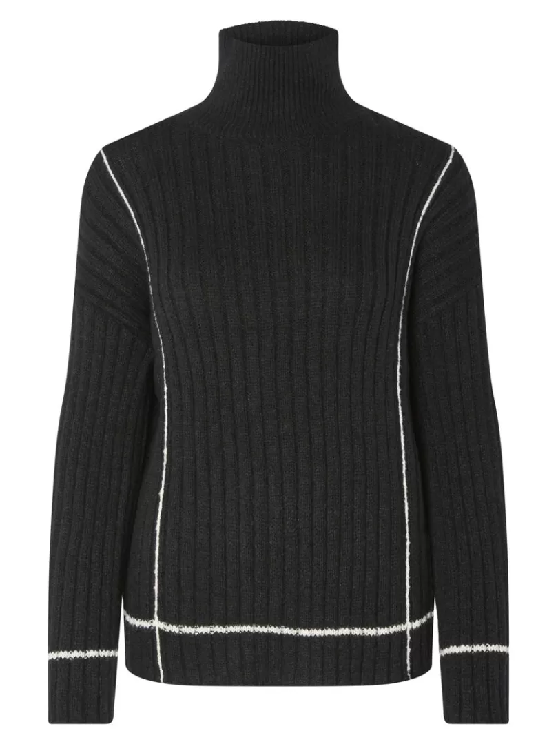 yasmillie__knitted_pullover_4.webp Knitwear>Yas MILLIE KNITTED PULLOVER Black