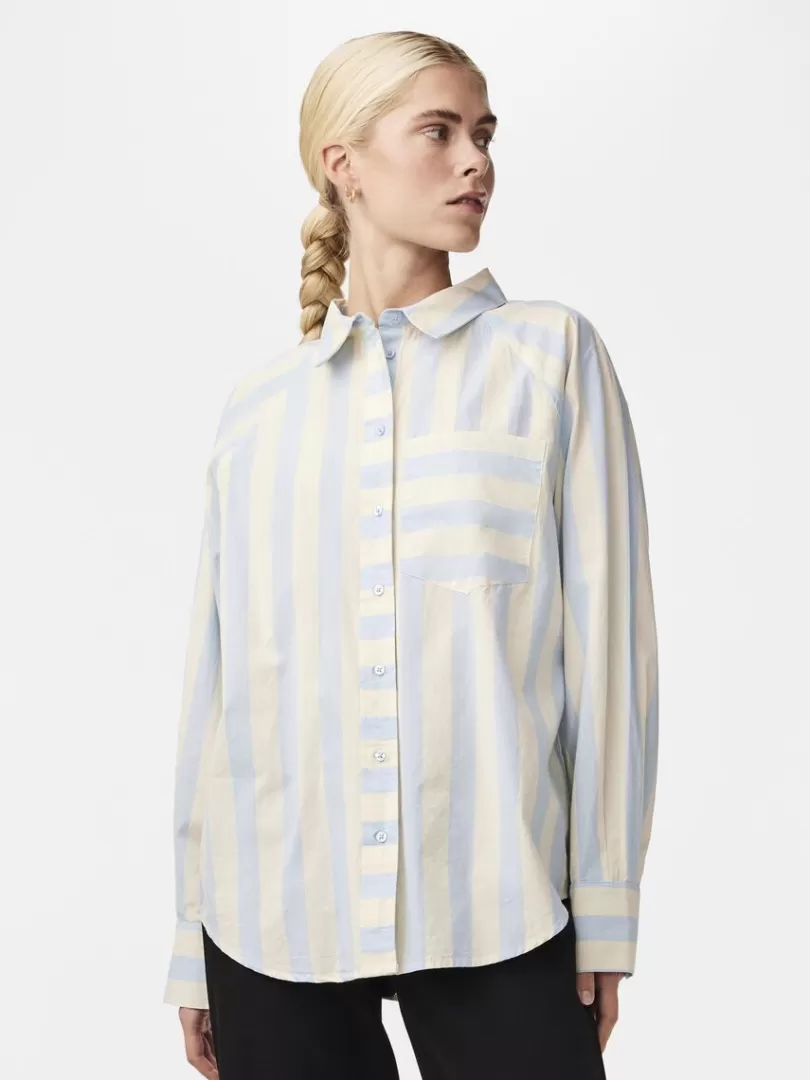 Shirts>Yas MONDAY SHIRT WhitecapGray