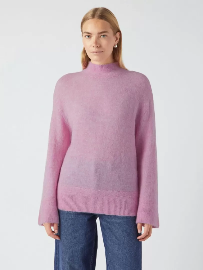 Knitwear>Yas NELLIS KNITTED PULLOVER Orchid
