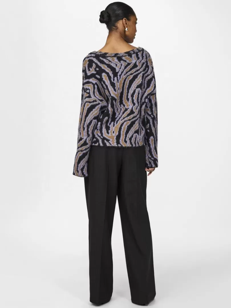 Knitwear>Yas NURA KNITTED CARDIGAN Black