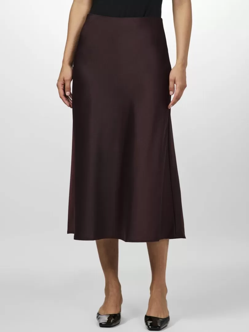 Skirts>Yas PELLA MIDI SKIRT Winetasting