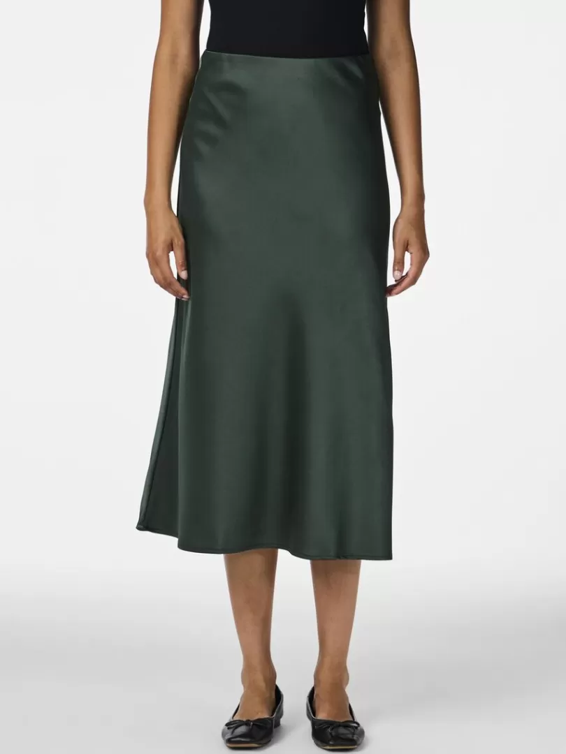 Skirts>Yas PELLA MIDI SKIRT Sycamore