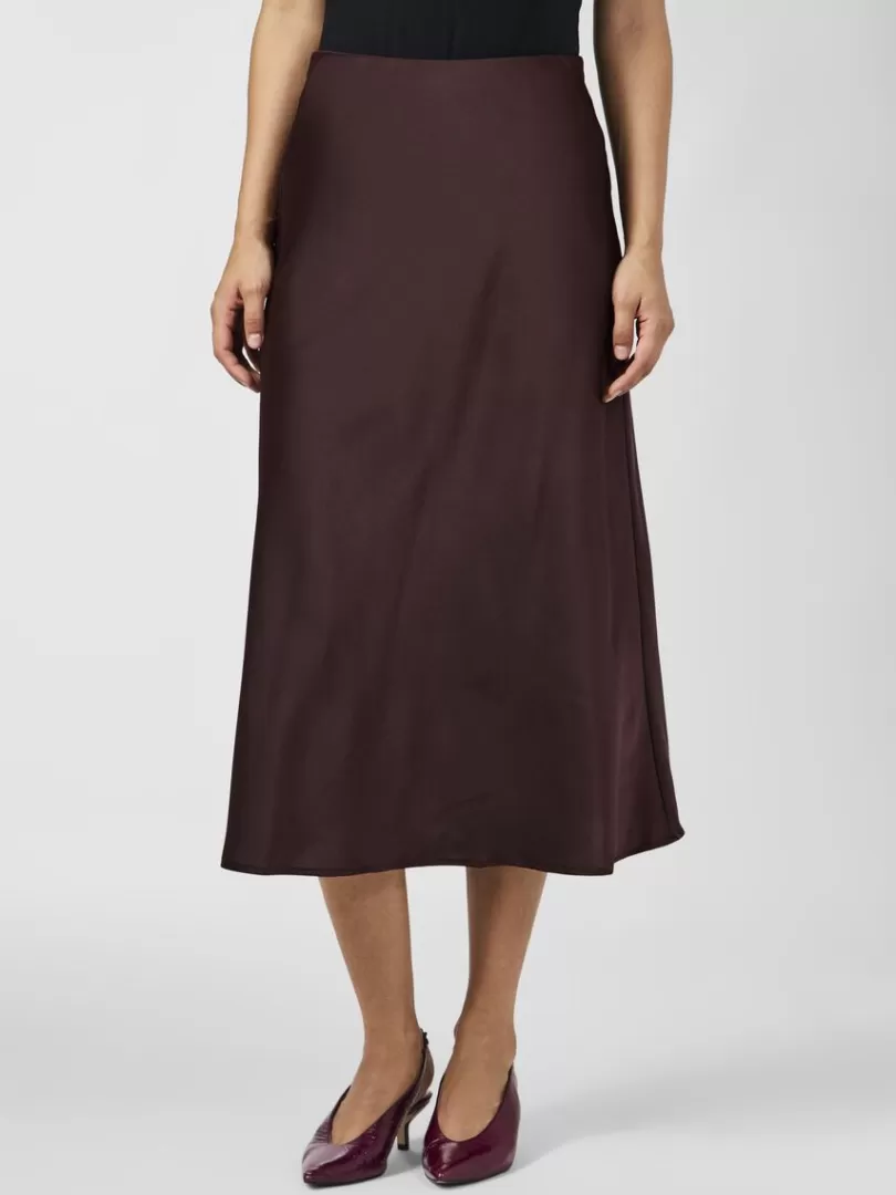 Skirts>Yas PELLA MIDI SKIRT DecadentChocolate