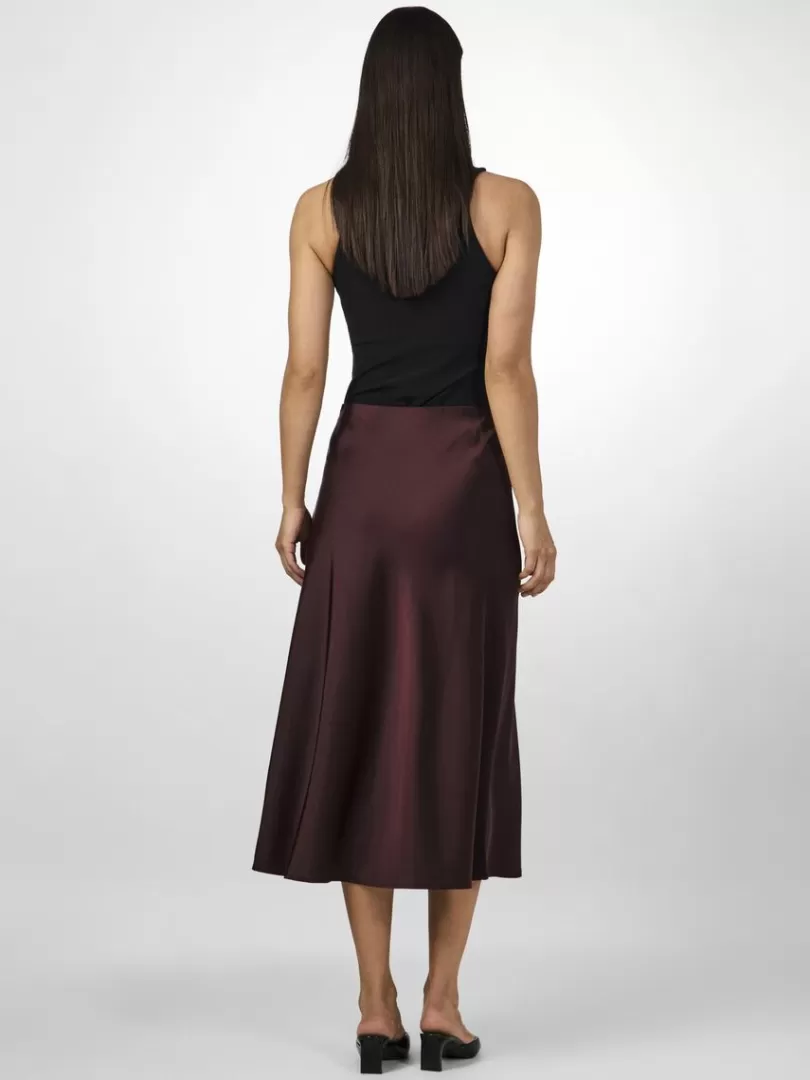 Skirts>Yas PELLA MIDI SKIRT Winetasting