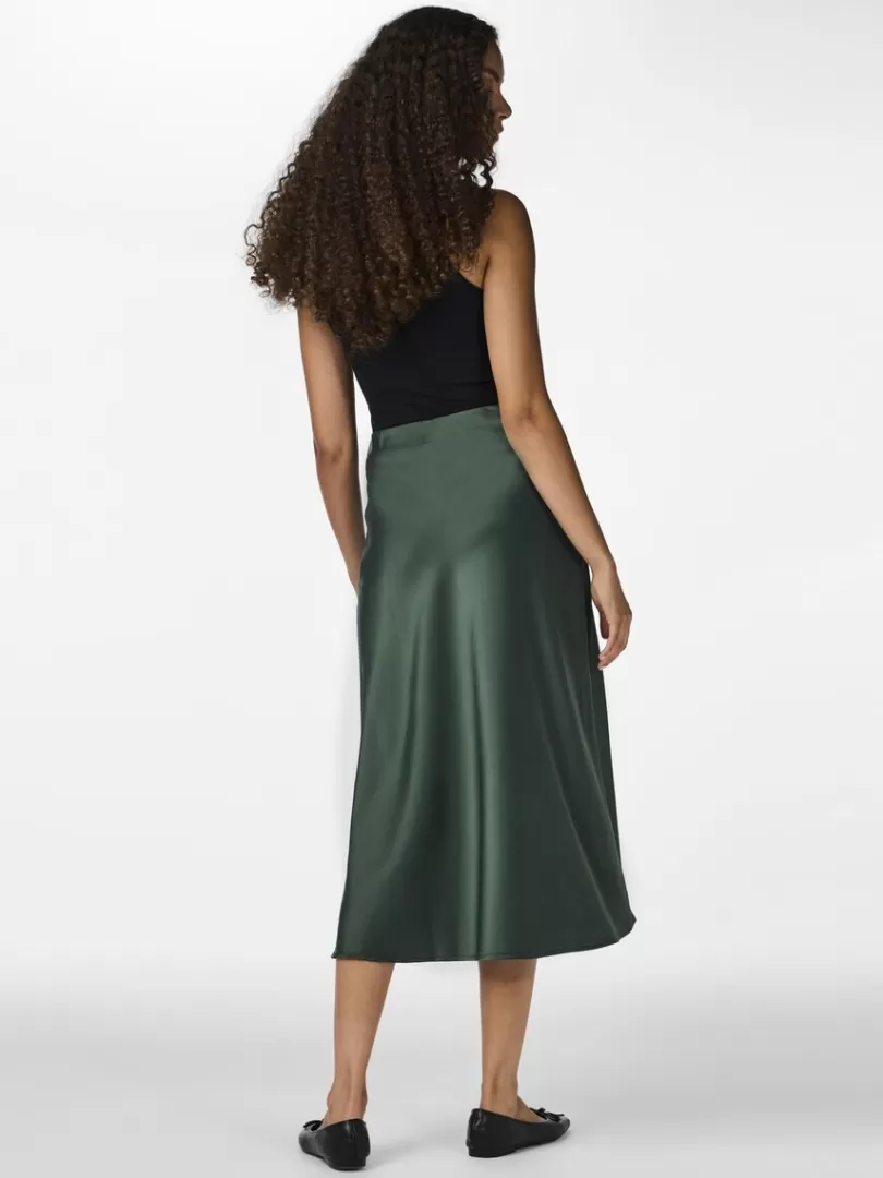 Skirts>Yas PELLA MIDI SKIRT Sycamore