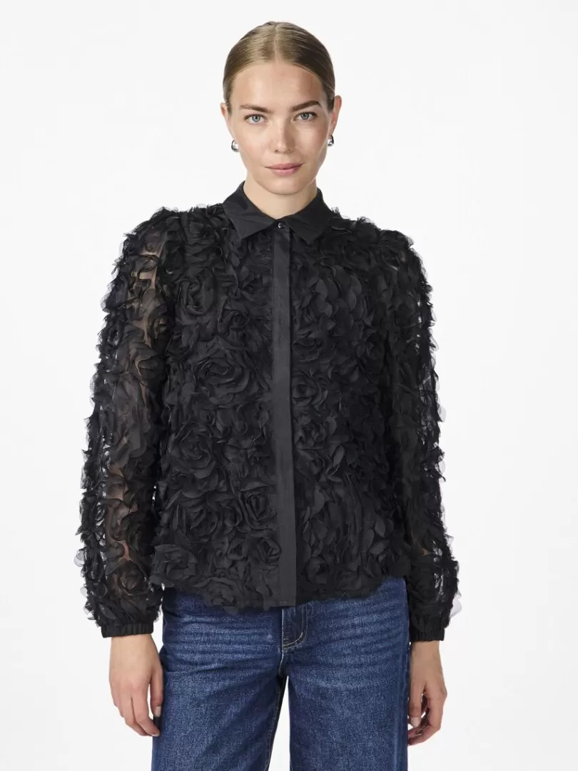 Shirts>Yas ROSO SHIRT Black