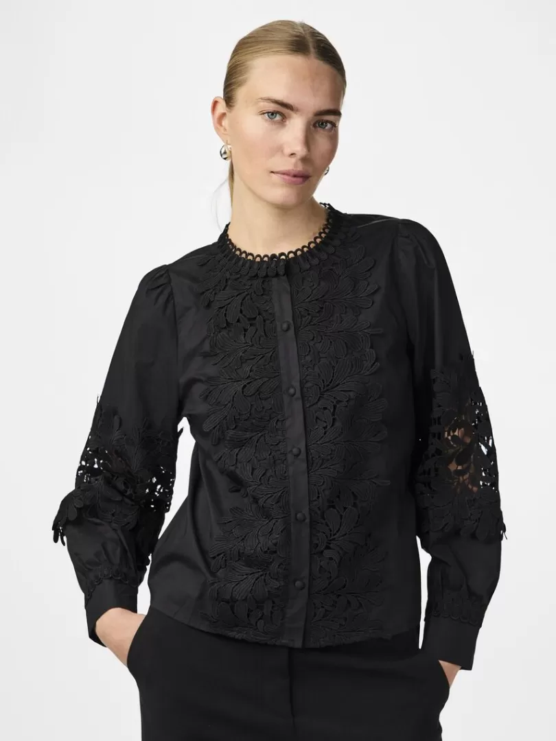Shirts>Yas SEMIRA SHIRT Black