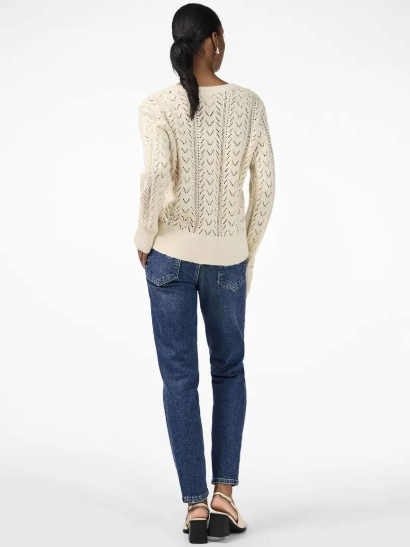 Knitwear>Yas TELLA KNITTED CARDIGAN Birch