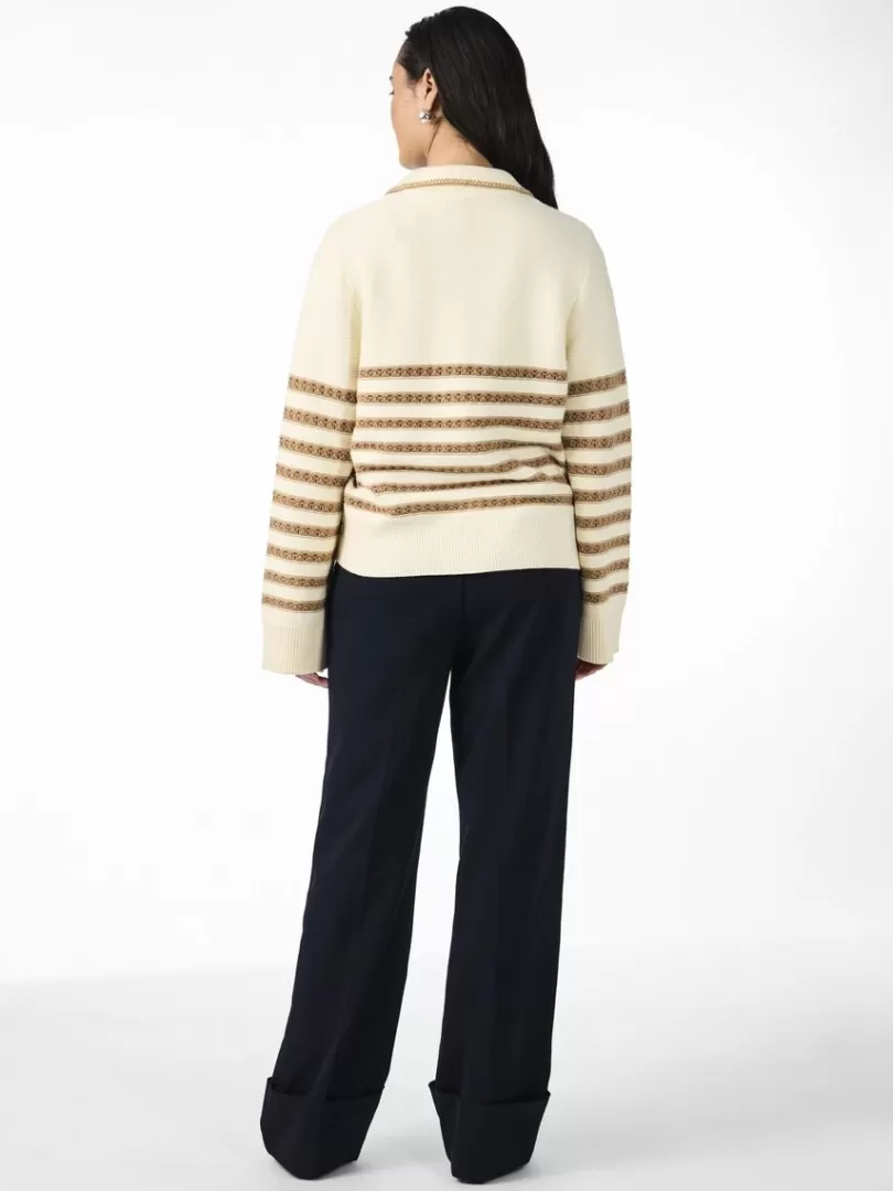Knitwear>Yas TIGGA KNITTED CARDIGAN Birch