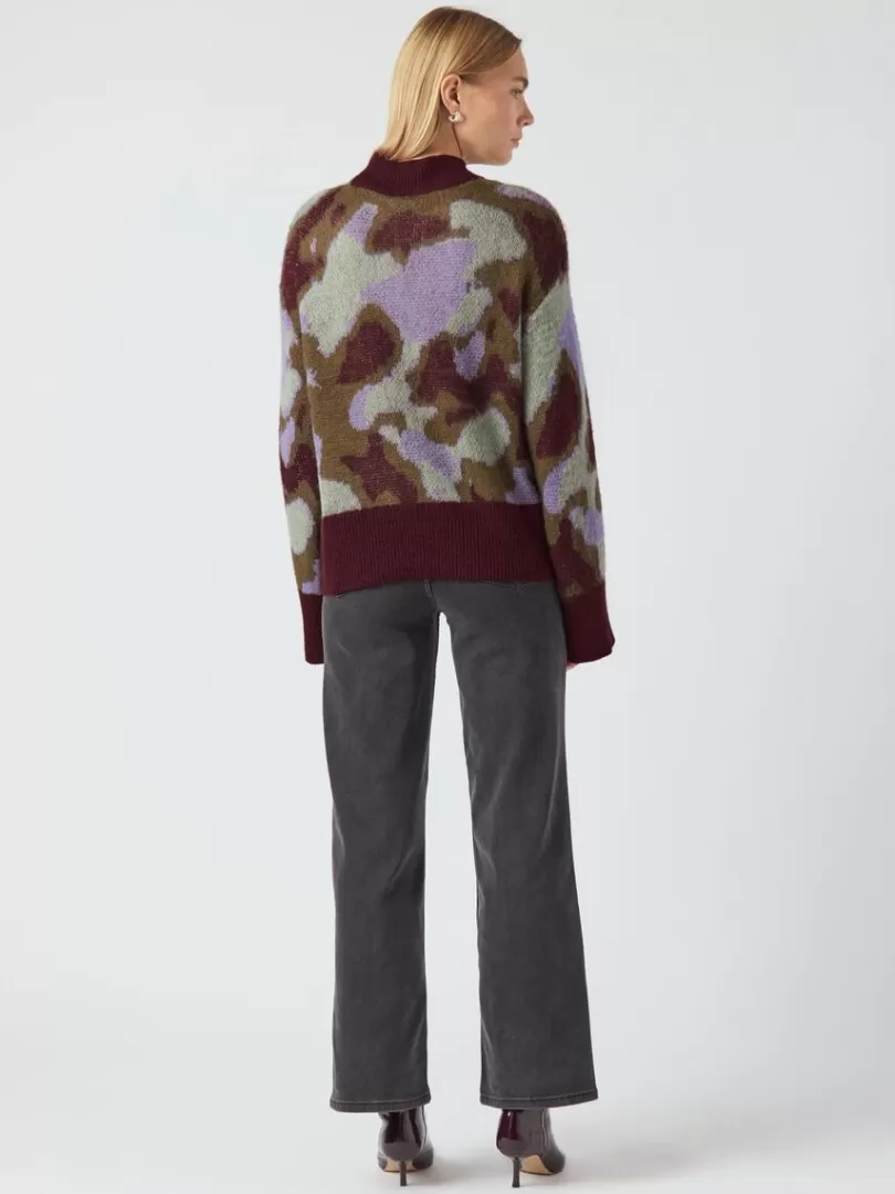 Knitwear>Yas TORIO KNITTED PULLOVER Port