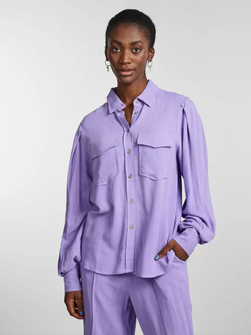 Shirts>Yas VIGGI SHIRT Bougainvillea